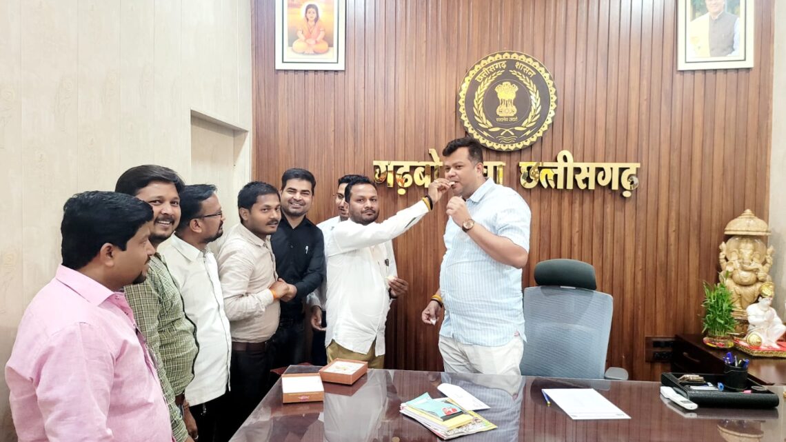 पवन साहू को बनाया छत्तीसगढ़ प्रदेश साहू संघ युवा प्रकोष्ठ का प्रदेश अध्यक्ष,सामाजिक और राजनितिकजनों ने दी बधाई