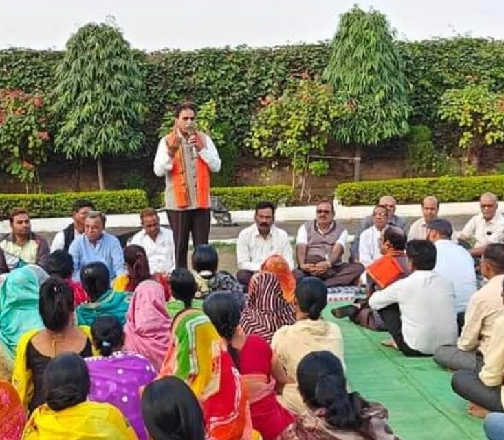 रामलला की प्राणप्रतिष्ठा पश्चिम विधानसभा में पर्व की तरह मनाई जाएगी :- राजेश मूणत