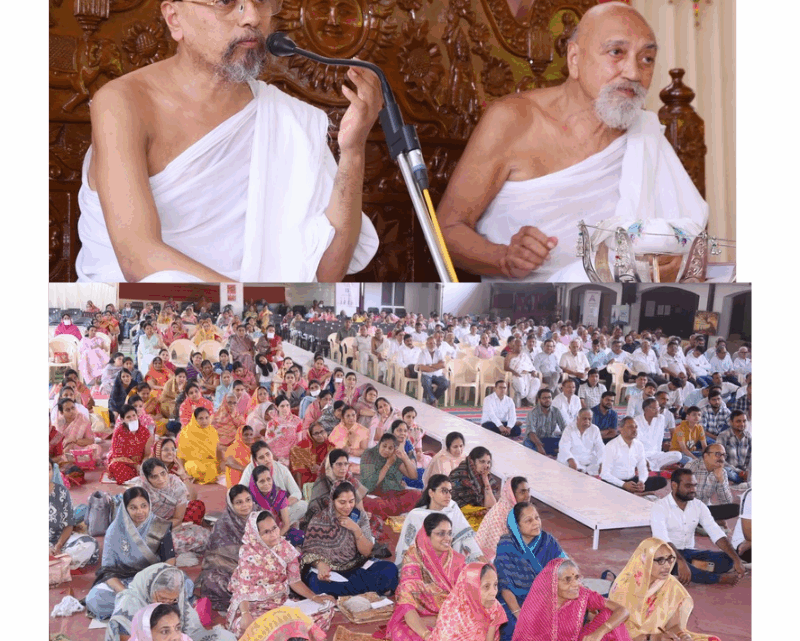 परिवार में आचार संहिता से ही शांति, संस्कार और प्रगति संभव : मनीष सागरजी महाराज,जीवन में सेवा के मौके से कभी पीछे नहीं हटना चाहिए