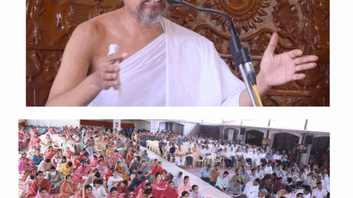 मन ही पाप का सोर्स है, मन को अच्छा रखो और आनंद में रहो: मनीष सागरजी महाराज,गलतियों से सबक लेकर ही जागृति का अभ्यास होगा