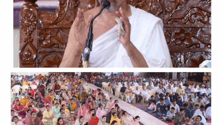 स्वयं को सुधारिए, परिवार अपने आप सुधर जाएगा : मनीष सागरजी महाराज,गृहस्थ जीवन पाप नहीं, पुण्य कमाने का प्लेटफार्म