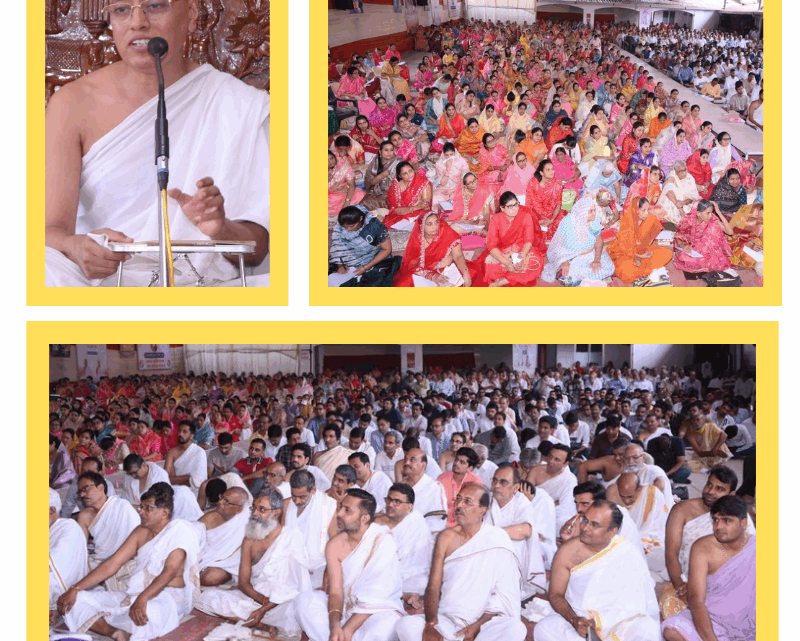 क्षमा मांगने और क्षमा करने का इंतजार न करें : मनीष सागरजी,क्रोध ना करना बड़ी तपस्या, मान को गलाना साधना की पहली सीढ़ी