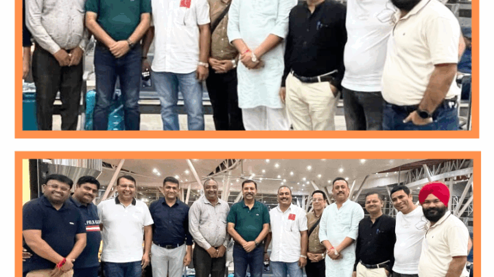 राष्ट्रीय व्यापारी कल्याण बोर्ड के सदस्य अमर पारवानी के नेतृत्व में व्यापारी प्रतिनिधि मंडल दिल्ली रवाना