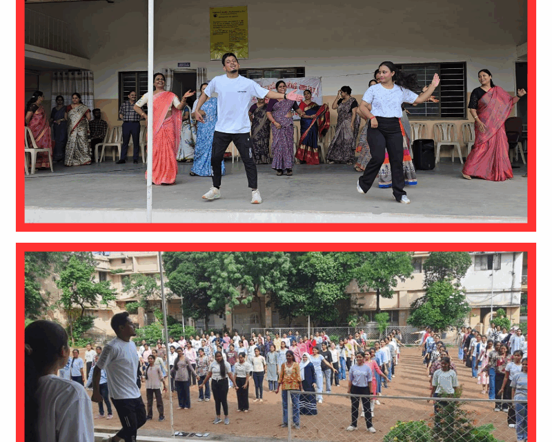 गुरुकुल महिला महाविद्यालय में राष्ट्रीय खेल दिवस पर ज़ुम्बा सेशन का आयोजन