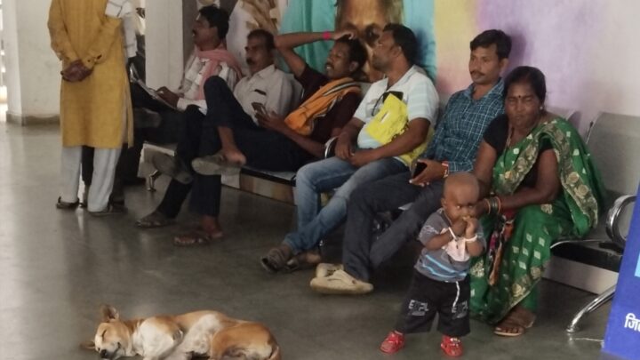 यह जिला कार्यालय है साहब… कुत्ते से सावधान… काटने पर हम नहीं जानते…. सावधान होकर पहुंचे जिला कार्यालय…