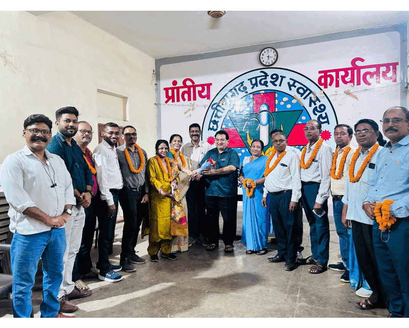 आरंग विकासखंड के समस्त सेक्टर पर्यवेक्षक संघ मे हुए शामिल