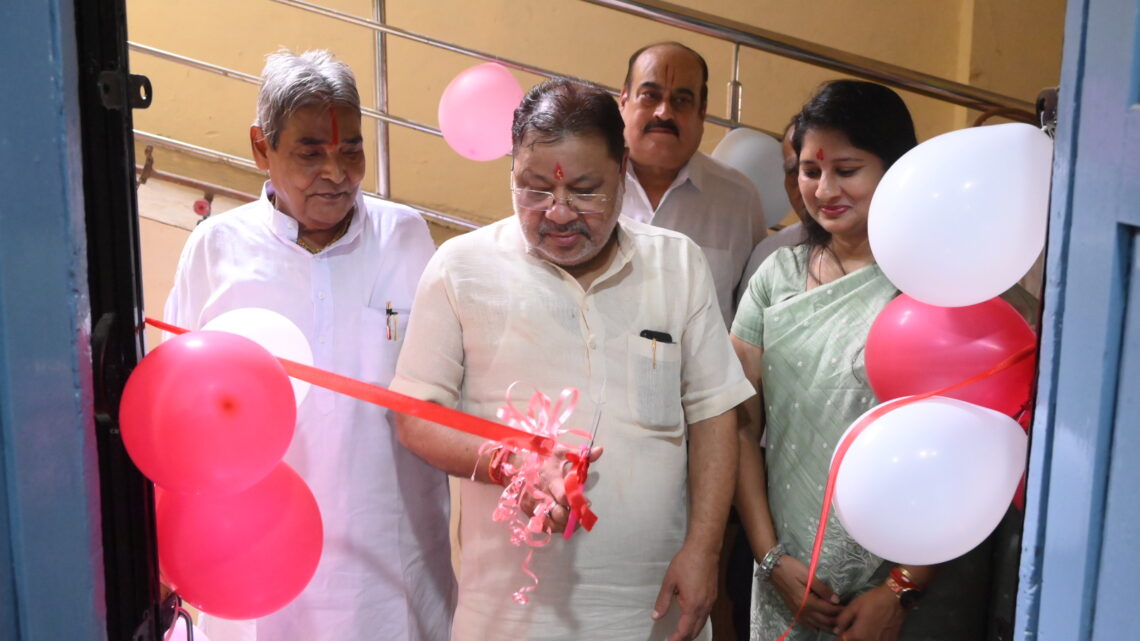 प्रमिला गोकुलदास डागा कन्या महाविद्यालय में भव्य सेमिनार हॉल का लोकार्पण,,बाल आश्रम में निर्मित होने वाले तीन कमरों के लिए भूमि पूजन