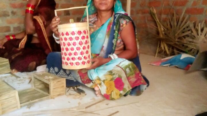 बाँस शिल्प का डिजाइन प्रशिक्षण देने ट्रेनर पहुंचे….बांस के उत्कृष्ट समान बनाने का देंगे प्रशिक्षण….