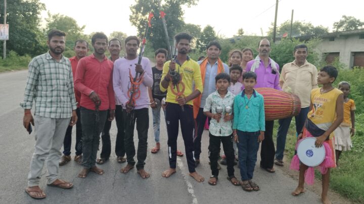 मामा भांचा में शारदीय नवरात्रि पर्व का पांचवें दिन मां स्कंदमाता की विधिवत् पूजा कर पंचमी मनाया गया…