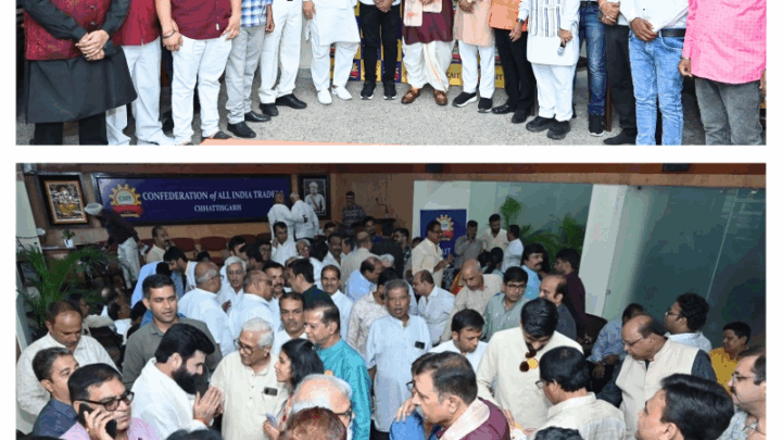 CAIT के दीपावली मिलन में स्वदेशी संकल्प की लौ जगमगाई,व्यापारिक संगठनों के प्रतिनिधि एवं बड़ी संख्या में व्यापारी हुए शामिल