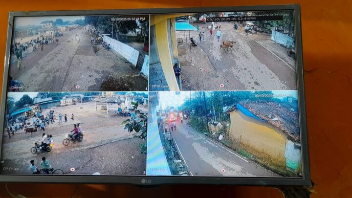 सरपंच की अनूठी पहल, ग्राम बेमचा में तीसरी आंख से निगरानी….