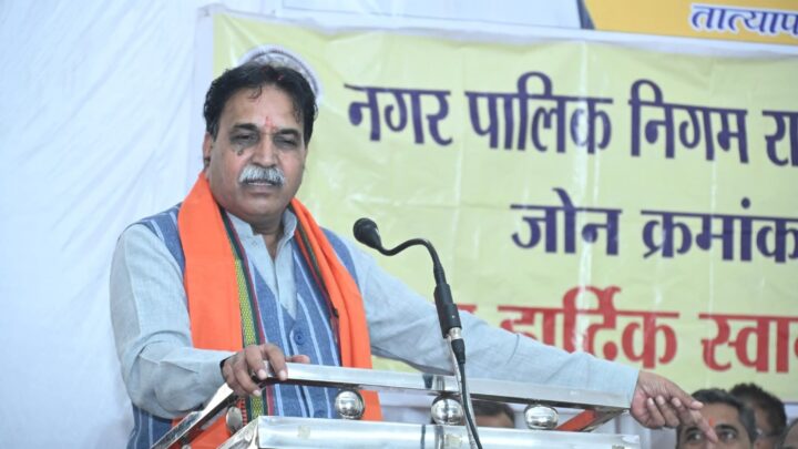 विधायक निधि से दुलार धर्मशाला में बनेगा अतिरिक्त कक्ष …. भूमिपूजन कर राजेश मूणत बोले- यह धर्मशाला उनका ही सपना था…