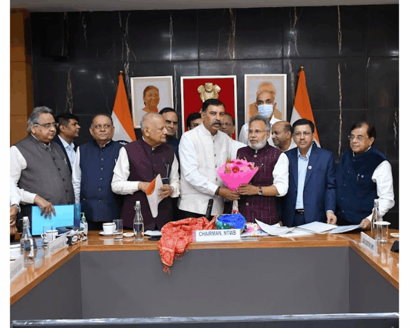 राष्ट्रीय व्यापारी कल्याण बोर्ड की 7वीं बैठक में शामिल हुए अमर पारवानी,  विकसित भारत – विकसित व्यापार के संकल्प के साथ संपन्न हुई बैठक