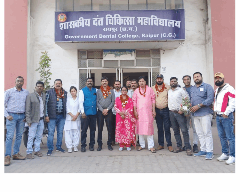 छत्तीसगढ़ स्वास्थ्य अधिकारी कर्मचारी संघ का वरिष्ठ साथी सतीश पसेरिया को प्रदेश महामंत्री बनाने की बैठक में घोषणा