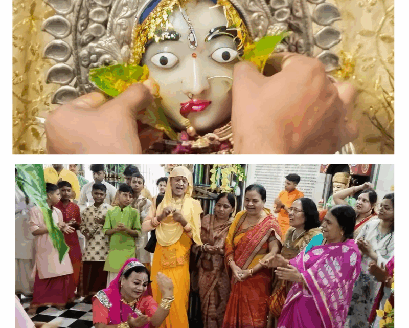 श्री जैतू साव मठ पुरानी बस्ती रायपुर में श्री राम जानकी विवाहोत्सव आज से हुआ प्रारंभ