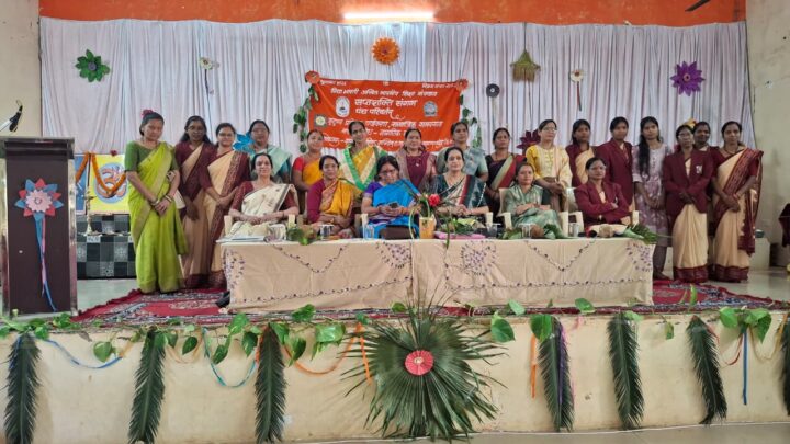 विद्या भारती छत्तीसगढ़ — राजिम विभाग…सरस्वती शिशु मंदिर उच्चतर माध्यमिक विद्यालय, महासमुंद में सप्तशक्ति संगम कार्यक्रम संपन्न…