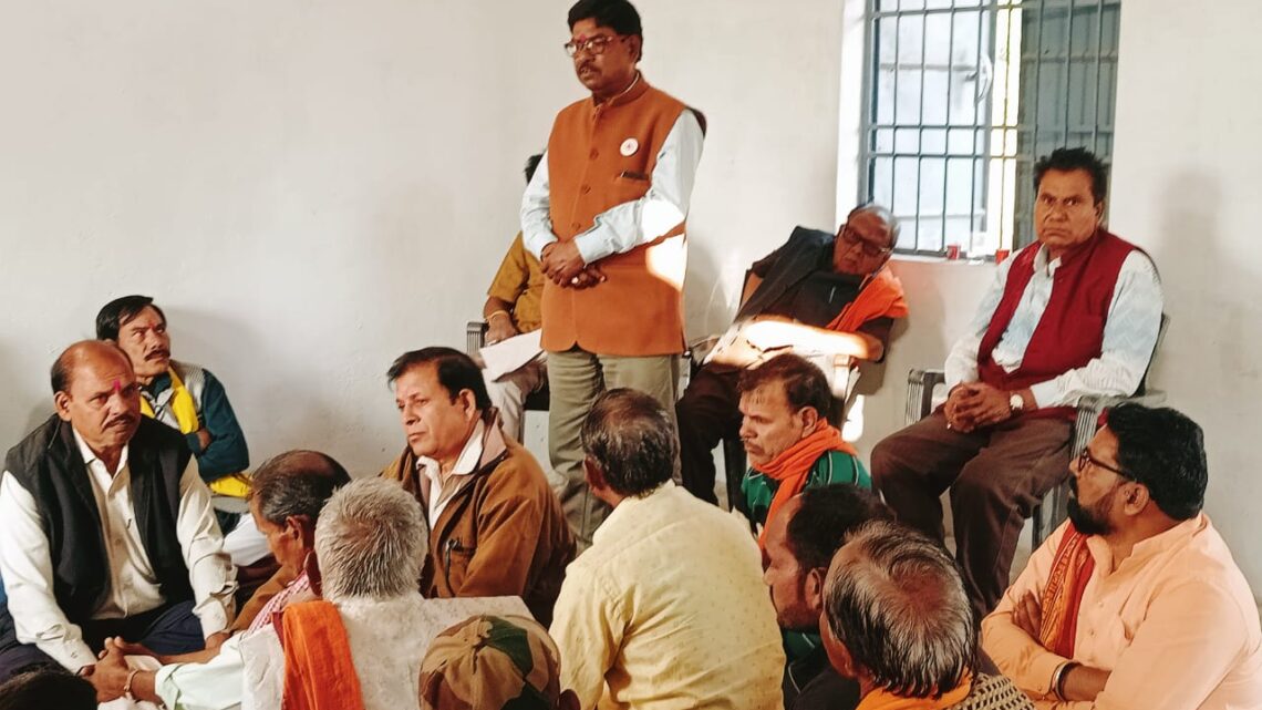 भगवान श्री दत्तात्रेय प्राकट्य महोत्सव मनाने गोस्वामी समाज की बैठक हुई.