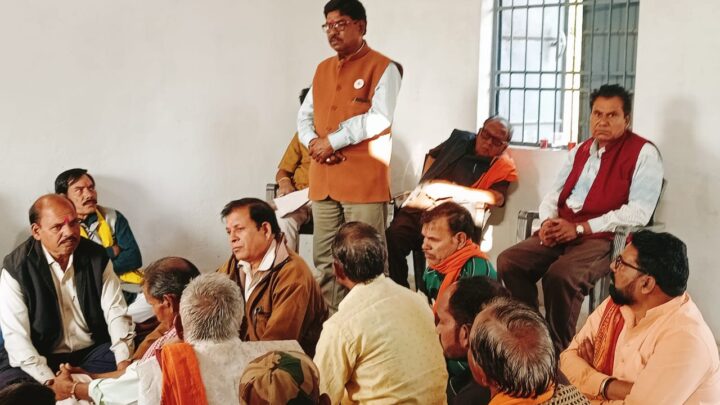 भगवान श्री दत्तात्रेय प्राकट्य महोत्सव मनाने गोस्वामी समाज की बैठक हुई.