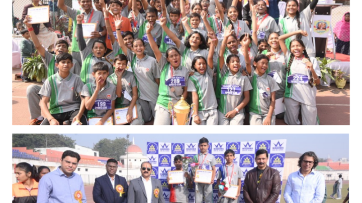 वाधवा उ मा वि,आनंद नगर में 35 वा वार्षिक खेलकूद कार्यक्रम संपन्न हुआ