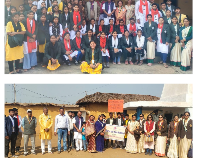 भारत स्काउट गाइड़ फेलोशिप ने सरोरा पंचायत में चलाया जागरूकता अभियान