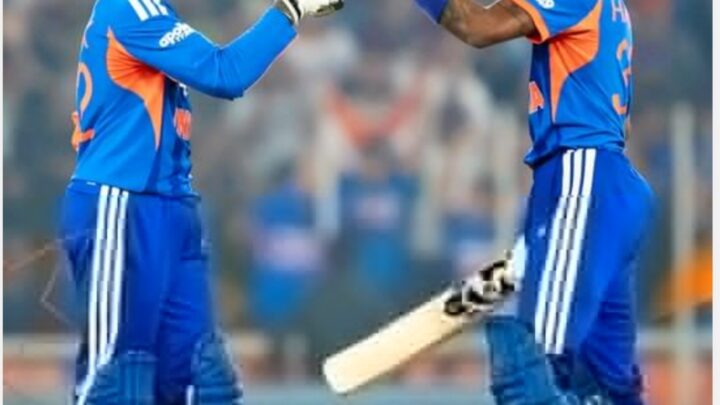 हार्दिक और तिलक कि ताबड़तोड़ बल्लेबाजी में.. भारत ने दिए 232 रनों का लक्ष्य…