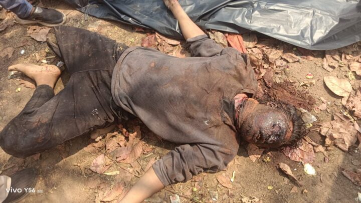 शराब दुकान के पास मिला अज्ञात व्यक्ति कि लाश… आसपास के गांवों में सनसनी फैली…