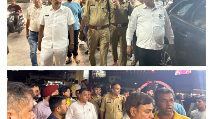 व्यापारियों की सुविधा हेतु तेलीबांधा की यातायात व्यवस्था होगी सुव्यवस्थित:- सतीश थौरानी