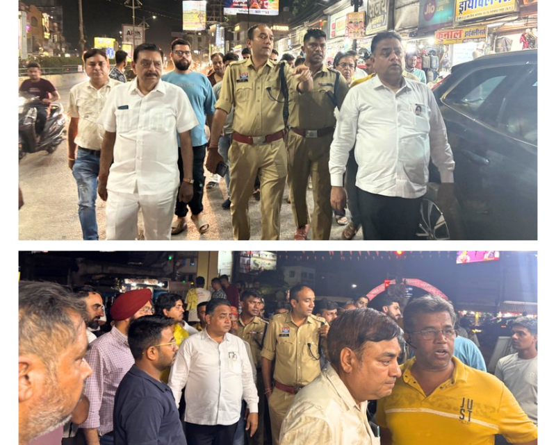 व्यापारियों की सुविधा हेतु तेलीबांधा की यातायात व्यवस्था होगी सुव्यवस्थित:- सतीश थौरानी
