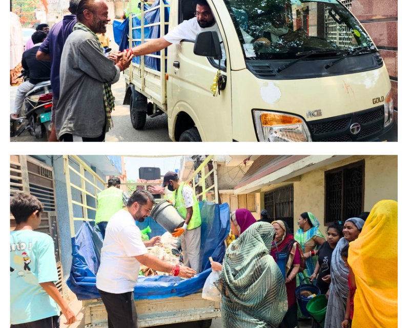 नेता प्रतिपक्ष ने खुद चलाई कचरा गाड़ी,घर-घर से उठवाया कचरा