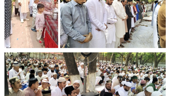 रायपुर में ईद-उल-अजहा पर ईदगाहभाटा में उमड़ा जनसैलाब, अकीदत से अदा की गई नमाज