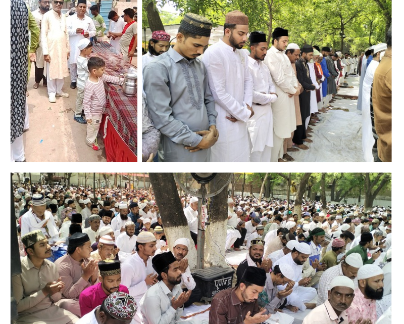 रायपुर में ईद-उल-अजहा पर ईदगाहभाटा में उमड़ा जनसैलाब, अकीदत से अदा की गई नमाज