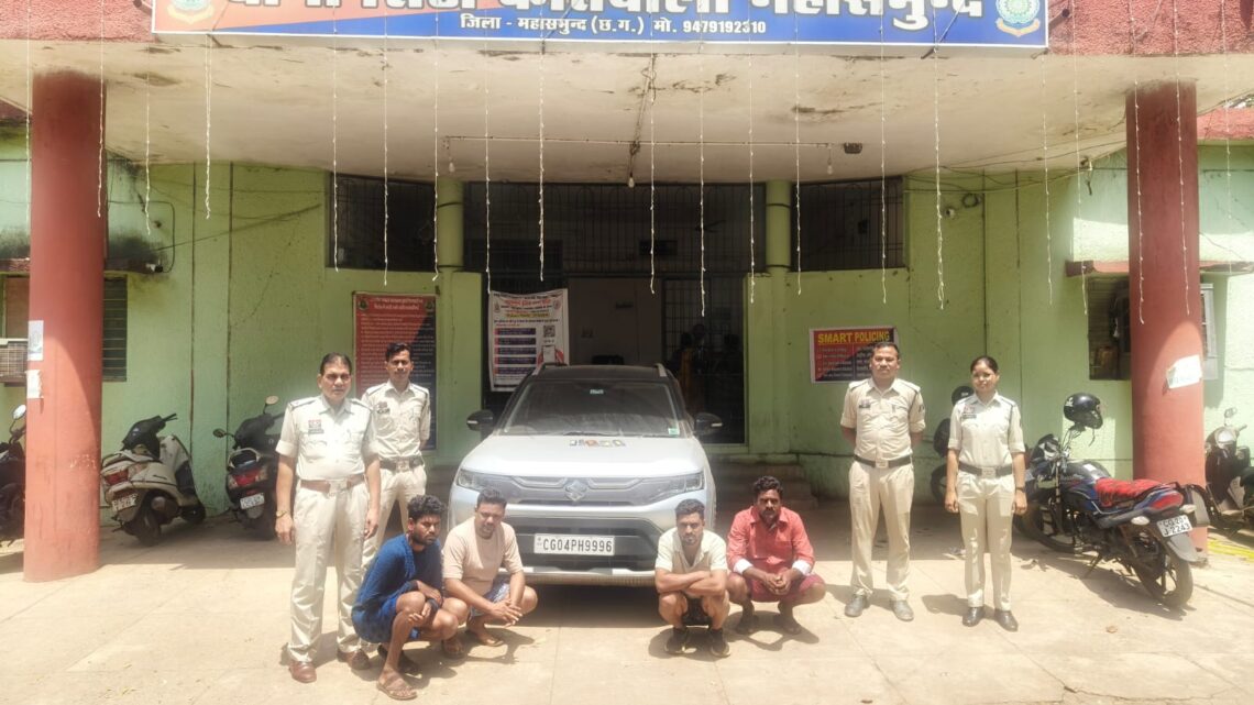 पानी के नाम से मौत के घाट उतारने वाले चारों आरोपी पुलिस कि गिरफ्त में….