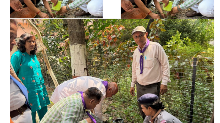 रायपुर में विश्व पर्यावरण दिवस पर स्काउट-गाइड ने किया पौधारोपण, “पेड़ लगाओ भविष्य बचाओ” का दिया संदेश