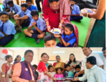 संकुल पुरेना में धूमधाम से मना शाला प्रवेश उत्सव, नवप्रवेशी बच्चों का हुआ आत्मीय स्वागत