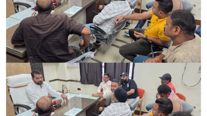 रायपुर नगर निगम सिविल ठेकेदार संघ ने नेता प्रतिपक्ष से की मुलाकात, पीडब्ल्यूडी नियम और भुगतान में देरी पर जताई नाराजगी