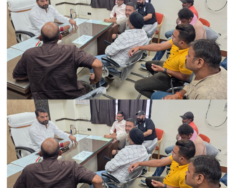 रायपुर नगर निगम सिविल ठेकेदार संघ ने नेता प्रतिपक्ष से की मुलाकात, पीडब्ल्यूडी नियम और भुगतान में देरी पर जताई नाराजगी
