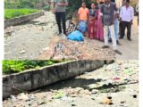 सफाई के नाम पर खानापूर्ति’ – 15 दिन बाद फिर जाम हुआ भावे नगर नाला, जलभराव का खतरा