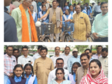 अभनपुर में विकासखंड स्तरीय प्रवेशोत्सव संपन्न, विधायक इन्द्र कुमार साहू ने किया वृक्षारोपण और सायकल वितरण