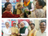 रायपुर में पर्यावरण प्रेमी मोहन वर्ल्यानी सम्मानितकर्मचारी संगठनों ने प्रकृति की ओर समिति के प्रदेश अध्यक्ष को किया सम्मानित