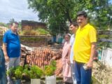 भारी बारिश से गरीब महिला की झोपड़ी की छत गिरी, उपाध्यक्ष देवीचंद राठी ने तत्काल सहायता के दिए निर्देश