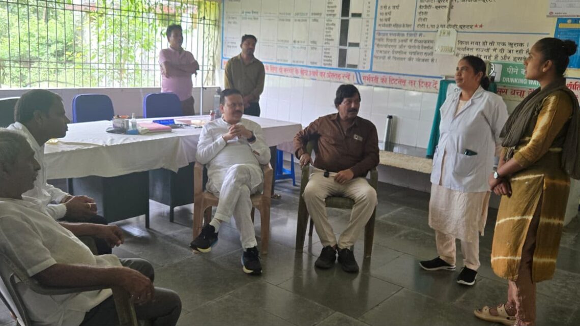 छग में ग्रामीण स्वास्थ्य व्यवस्था की बदहाली का प्रमाण है सिरपुर स्वास्थ्य केंद्र : विनोद चंद्राकर