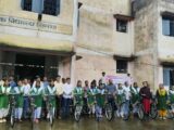 सरस्वती सायकल योजना से हायर सेकेण्डरी स्कूल सिमगा की 44 बालिकाओं के चेहरे पर खिली मुस्कान…सरस्वती सायकल योजना के तहत छात्राओं को निःशुल्क सायकल वितरण…