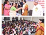रायपुर में दीक्षारंभ कार्यक्रम का गरिमामय आयोजननवप्रवेशित छात्राओं को अनुशासन, संस्कार और सकारात्मक सोच का दिया गया संदेश