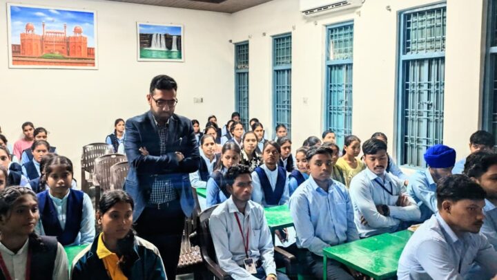 माय भारत के तत्वावधान में बसना महाविद्यालय में हुआ खेलो इंडिया संवाद कार्यक्रम…
