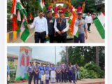 रायपुर में 5000 स्कूली बच्चों के साथ निकली भव्य तिरंगा रैली, गूंजा’भारत माता की जय’का नारा