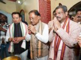 मुख्यमंत्री विष्णु देव साय ने रामचंडी मंदिर में की पूजा, प्रदेश की खुशहाली की कामना
