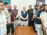 केंद्रीय मंत्री जेपी नड्डा से चेम्बर प्रतिनिधिमंडल ने की मुलाकात